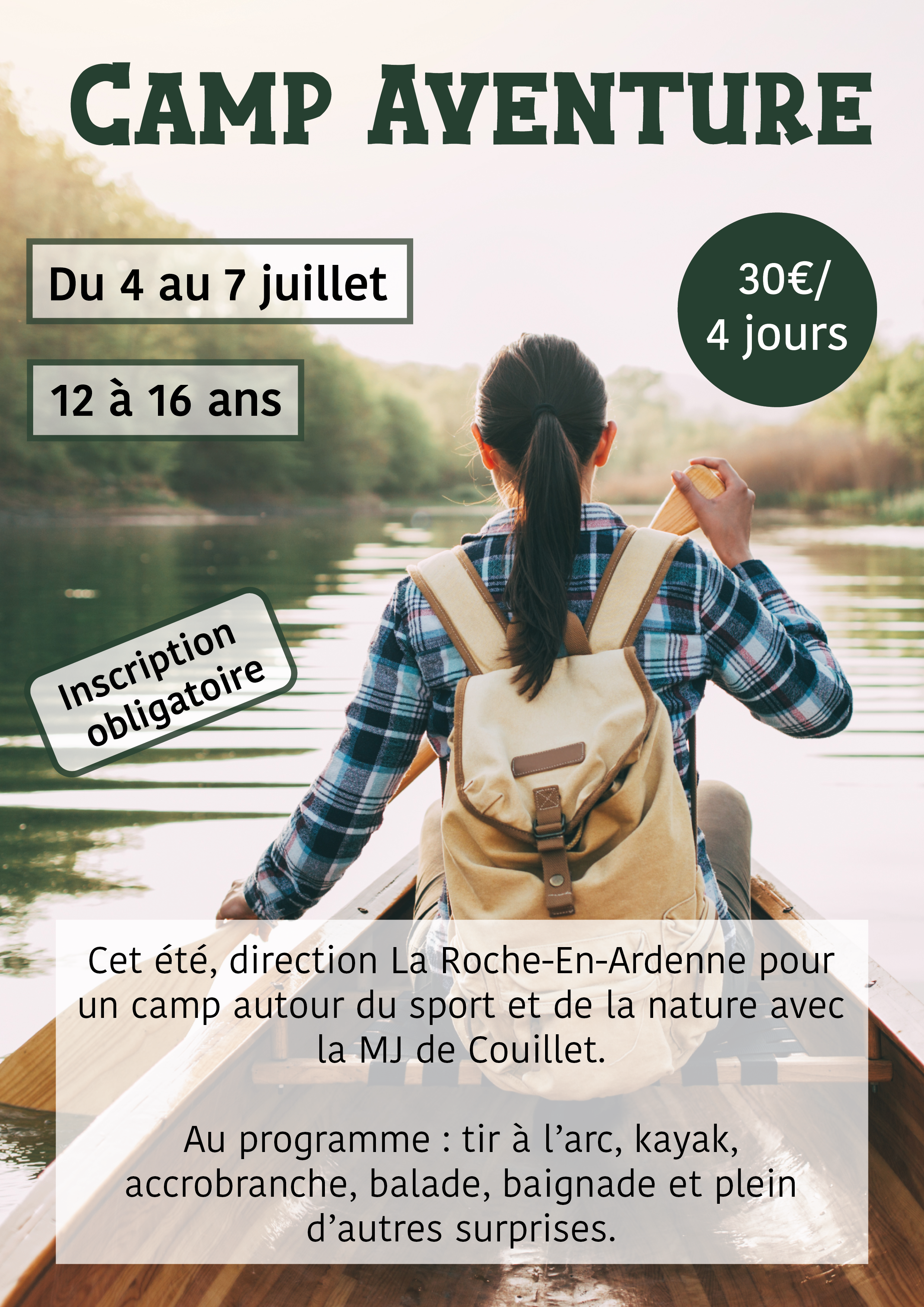 Camp aventure