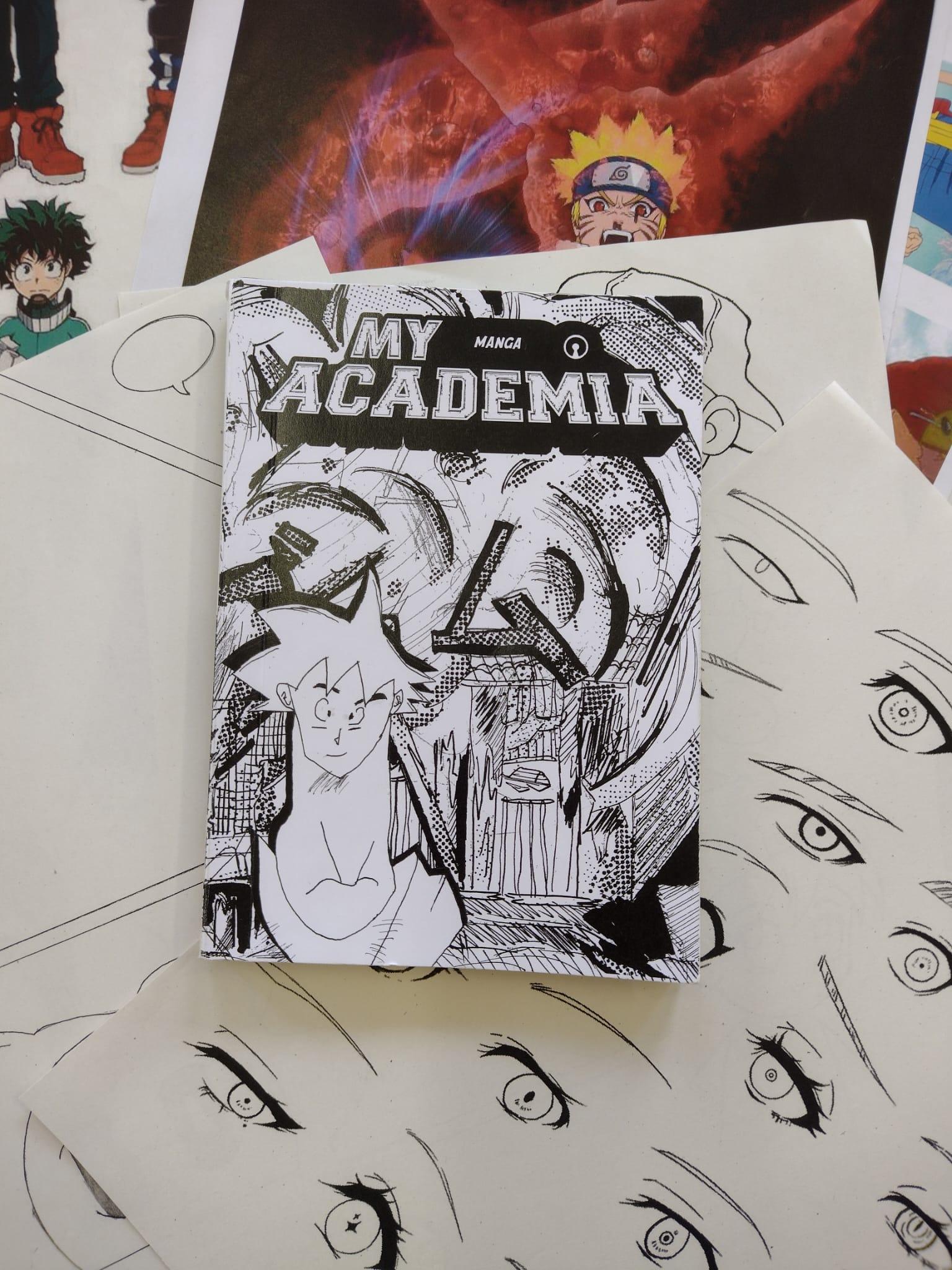 My Manga Academia – participants de l’atelier manga
