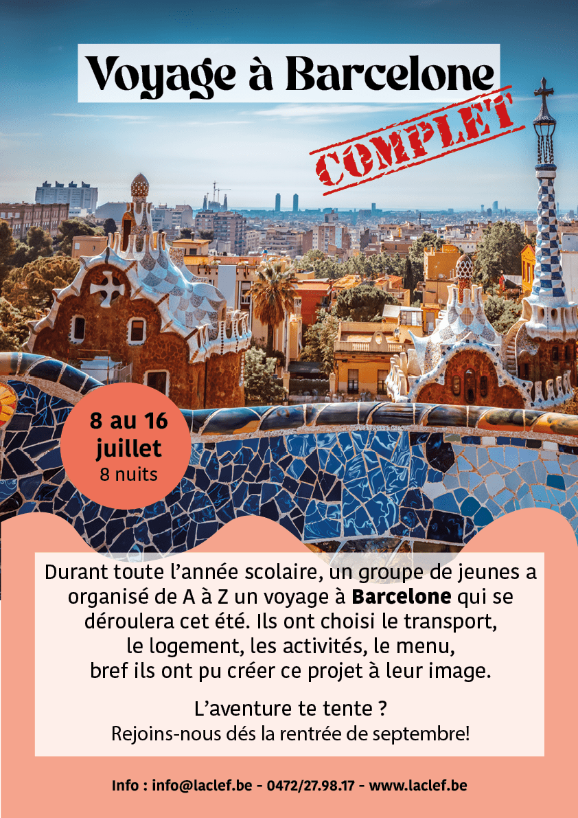 Voyage à Barcelone