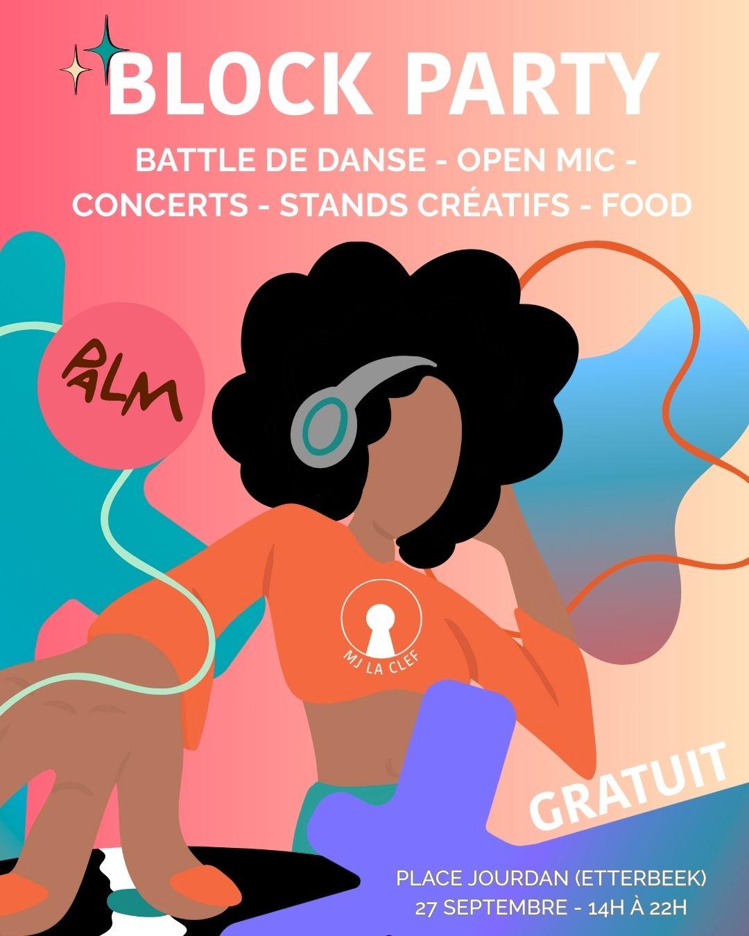 Block Party : Fête de rentrée à la La Clef !