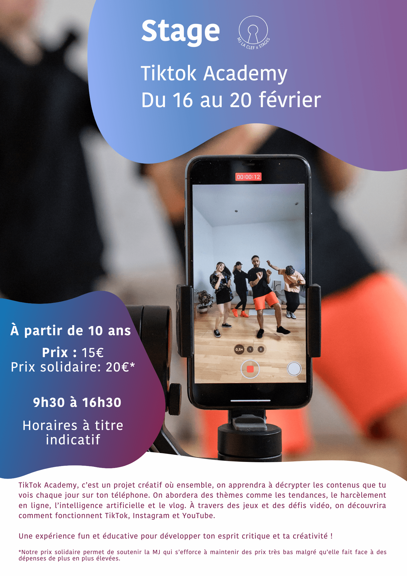 Stage Tiktok Academy