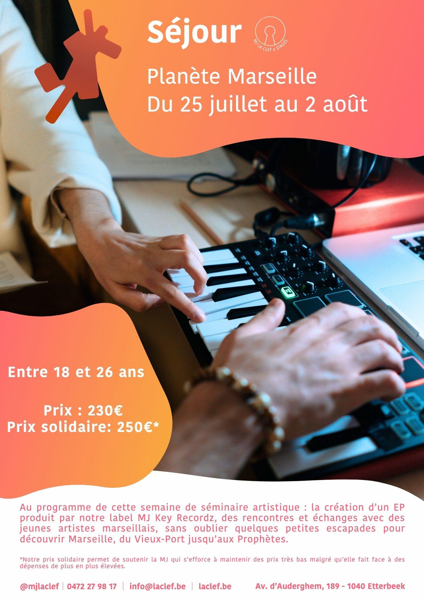 Séjour : Planète Marseille