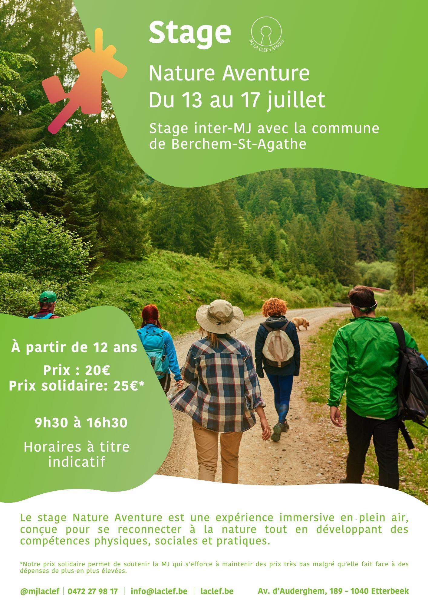Stage : Nature Aventure - Inter-MJ